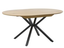 Kulissen-Esstisch >CESURA< in Eiche Natur - 73,5x120 (HxD)