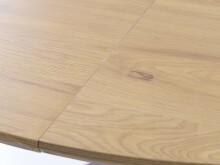 Kulissen-Esstisch >CESURA< in Eiche Natur - 73,5x120 (HxD)