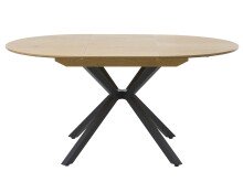 Kulissen-Esstisch >CESURA< in Eiche Natur - 73,5x120 (HxD)