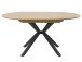 Kulissen-Esstisch >CESURA< in Eiche Natur - 73,5x120 (HxD)