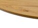 Esstisch >CESURA< Eiche MDF mit Melamin, Metall schwarz - 73,5x100cm (HxD)