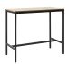 Bartisch >CESURA< in Eiche-Dekor, schwarz - 60x105x120 (BxHxT)