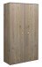 Drehtürenschrank >Merida< 2 Stangen, 1 Boden, Nelson Eiche Dekor - 80x152x42 (BxHxT)