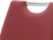 Freischwinger >Pupik II< in Bordeaux - 45x102x62cm (BxHxT)