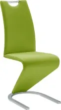 Freischwinger >Pupik II< in lime/grün -...