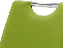 Freischwinger >Pupik II< in lime/grün - 45x102x62cm (BxHxT)