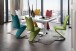 Freischwinger >Pupik II< in petrol - 45x102x62cm (BxHxT)