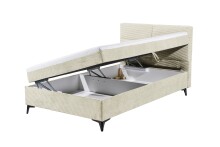 Boxbett >ANDON 1< Liegefläche 120x200 cm, cream - 121x102x210 (BxHxT)