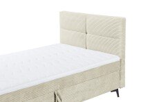 Boxbett >ANDON 1< Liegefläche 120x200 cm, cream - 121x102x210 (BxHxT)