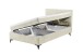 Boxbett >ANDON 1< Liegefläche 120x200 cm, cream - 121x102x210 (BxHxT)
