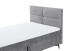 Boxbett >ANDON 1< Liegefläche 120x200cm, Bezug ash - 121x102x210cm (BxHxT)