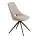 Esszimmerstuhl >Dokka< (2er-Set) 360° Drehfunktion, in Sand - 52x87,5x57,5 (BxHxT)