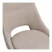 Esszimmerstuhl >Dokka< (2er-Set) 360° Drehfunktion, in Sand - 52x87,5x57,5 (BxHxT)