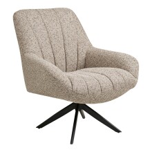 Sessel >Grandola< 360° Drehfunktion, in Grau -...