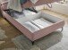 Boxbett >ATLANTIS 6< 120x200 cm Liegefläche, Bezug flamingo - 125x102x240cm (BxHxT)