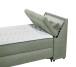 Boxbett >ATLANTIS 6< 120x200 cm Liegefläche, Bezug olive - 125x102x240cm (BxHxT)