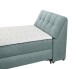 Boxbett >ATLANTIS 6< 120x200 cm Liegefläche, Bezug mint - 125x102x240cm (BxHxT)