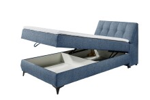 Boxbett >ATLANTIS 6< 120x200 cm Liegefläche, Bezug blue - 125x102x240cm (BxHxT)