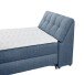 Boxbett >ATLANTIS 6< 120x200 cm Liegefläche, Bezug blue - 125x102x240cm (BxHxT)