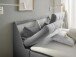 Boxbett >ATLANTIS 6< 140x200 cm Liegefläche, Bezug grey - 145x102x240cm (BxHxT)