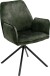 Esszimmerstuhl >Ottawa< mit Armlehne in Olive - 60x89x64 (BxHxT) 180 °drehbar