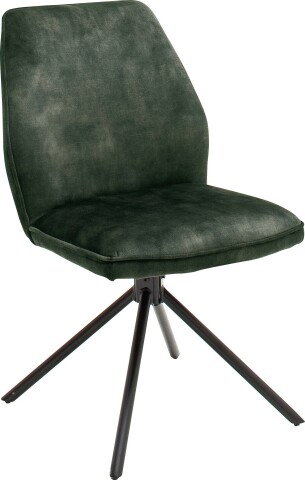 Esszimmerstuhl >Ottawa< in Olive - 52x89x64 (BxHxT) 180 °drehbar