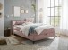 Boxbett >ATLANTIS 6< 140x200 cm Liegefläche, Bezug in flamingo - 145x102x240cm (BxHxT)