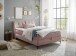 Boxbett >ATLANTIS 6< 140x200 cm Liegefläche, Bezug in flamingo - 145x102x240cm (BxHxT)