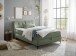 Boxbett >ATLANTIS 6< 140x200 cm Liegefläche, Bezug in olive - 145x102x240cm (BxHxT)