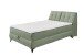 Boxbett >ATLANTIS 6< 140x200 cm Liegefläche, Bezug in olive - 145x102x240cm (BxHxT)