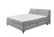 Boxbett >ATLANTIS 6< Liegefläche 180x200 cm, Bezug in grey - 185x102x240cm (BxHxT)