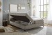 Boxbett >ATLANTIS 6< Liegefläche 180x200 cm, Bezug in sand - 185x102x240cm (BxHxT)