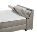 Boxbett >ATLANTIS 6< Liegefläche 180x200 cm, Bezug in sand - 185x102x240cm (BxHxT)