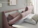 Boxbett >ATLANTIS 6< Liegefläche 180x200 cm, Bezug in flamingo - 185x102x240cm (BxHxT)