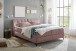 Boxbett >ATLANTIS 6< Liegefläche 180x200 cm, Bezug in flamingo - 185x102x240cm (BxHxT)
