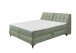 Boxbett >ATLANTIS 6< Liegefläche 180x200 cm, Bezug in olive - 185x102x240cm (BxHxT)