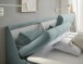 Boxbett >ATLANTIS 6< Liegefläche 180x200 cm, Bezug in mint - 185x102x240cm (BxHxT)
