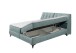 Boxbett >ATLANTIS 6< Liegefläche 180x200 cm, Bezug in mint - 185x102x240cm (BxHxT)