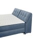 Boxbett >ATLANTIS 6< Liegefläche 180x200 cm, Bezug in blue - 185x102x240cm (BxHxT)