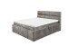 Boxbett >AVIDANO 6< 180x200 cm Liegefläche, Bezug in stone - 203x123x213cm (BxHxT)