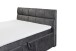 Boxbett >AVIDANO 6< 180x200 cm Liegefläche, Bezug in grey - 203x123x213cm (BxHxT)