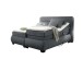Boxspringbett >EVOLUTION< Liegefläche 160x200cm, Motor, Bezug anthrazit - 190x122x220 (BxHxT)