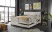Boxspringbett >TALENA< Liegefläche 180x200cm, Motorverstellung, sand - 202x113x211cm (BxHxT)