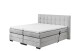 Boxspringbett >TALENA< Liegefläche 180x200, Motorverstellung, silver - 202x113x211cm (BxHxT)