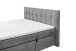 Boxspringbett >TALENA< Liegefläche 180x200, Motorverstellung, anthrazit - 202x113x211 (BxHxT)