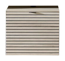 Lowboard >Ina< in Cashmere / Riva Eiche Dekor -...