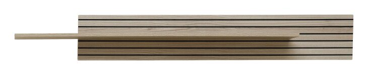 Wandboard >Ina< in Cashmere / Riva Eiche Dekor - 160x22x22cm (BxHxT)