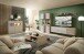 Wandboard >Ina< in Cashmere / Riva Eiche Dekor - 160x22x22cm (BxHxT)