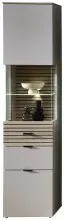 Wohnwand >Ina< (5-teilig) in Cashmere / Riva Eiche...