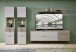 Wohnwand >Ina< (5-teilig) in Cashmere / Riva Eiche Dekor - 320x200x44cm (BxHxT)